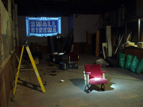 A Small Cinema in Moston - a work in progress!
