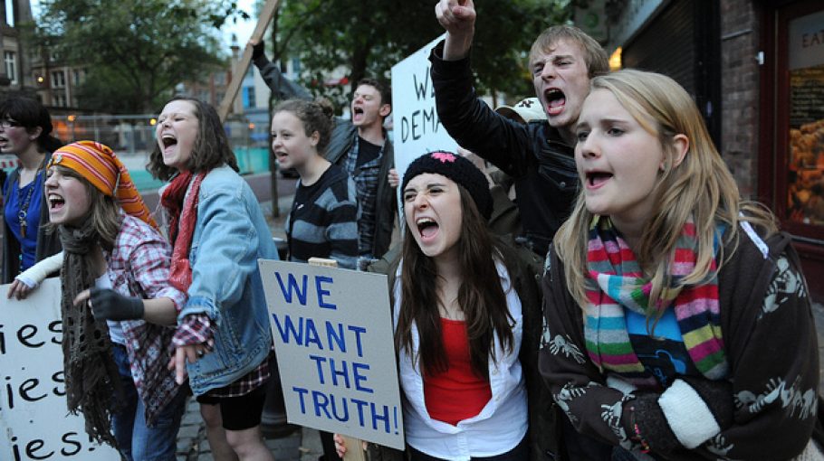 Are we the relief workers of the new collapse?