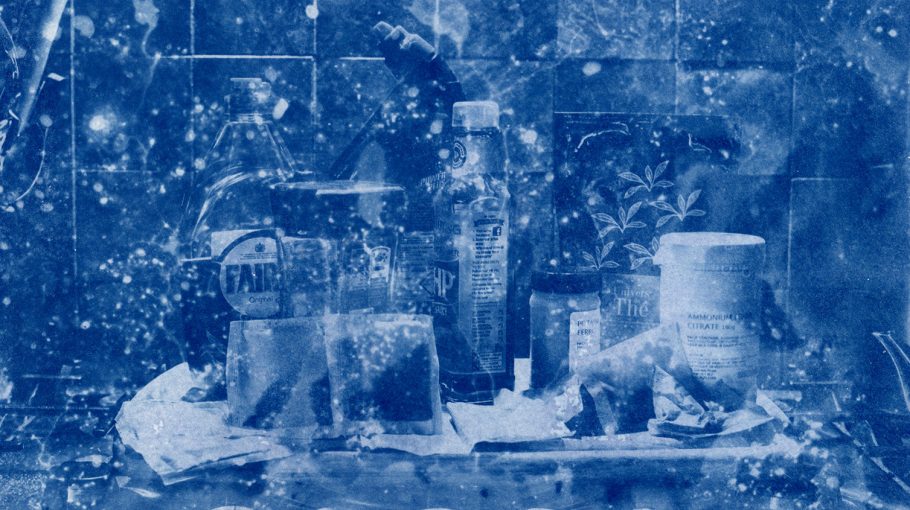 Domestic Bliss: Tea, Wine and Cyanotypes / Colin Reynolds