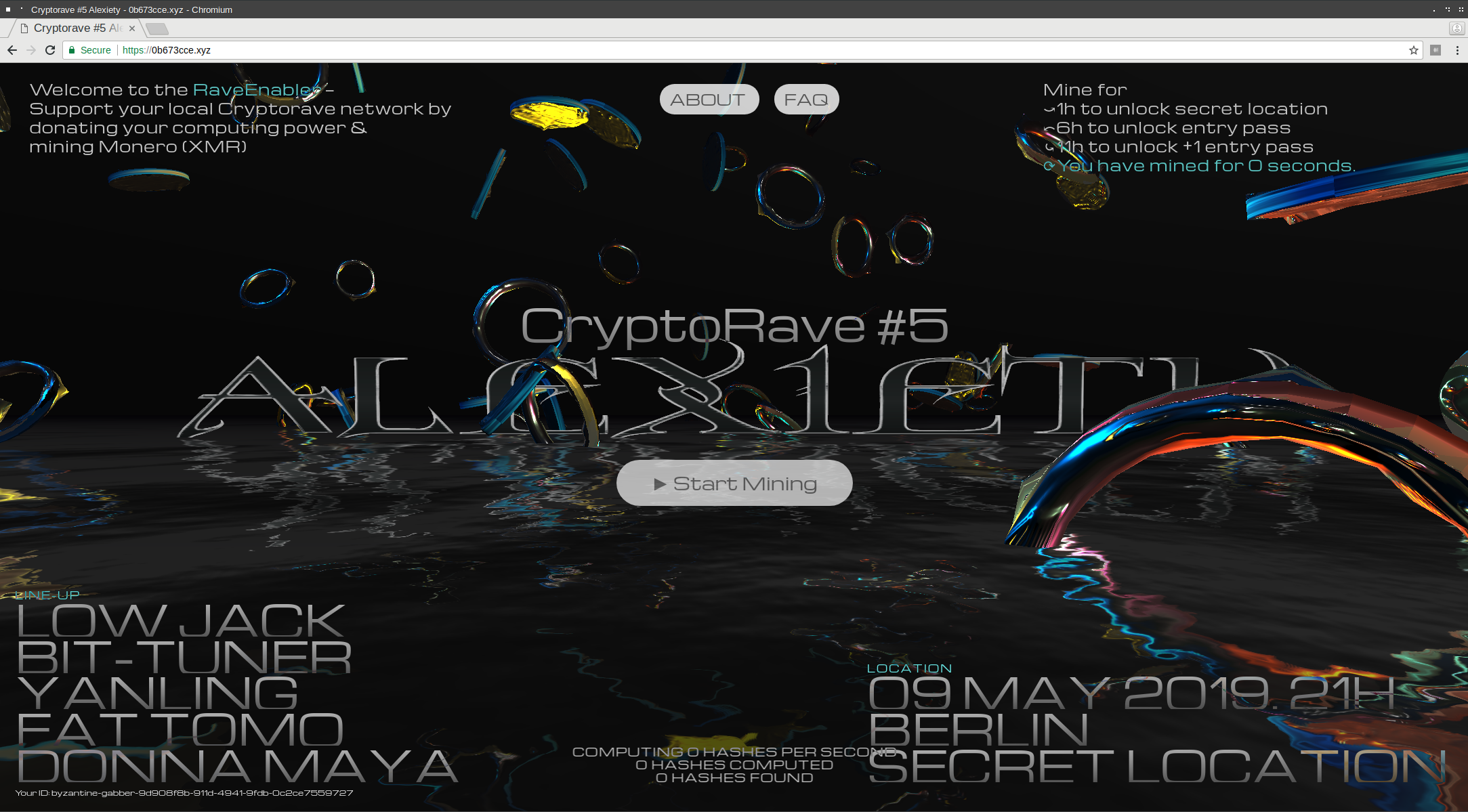 CryptoRave - Rave Enabler  !Mediengruppe Bitnik + Omsk Social Club -  Abandon Normal Devices