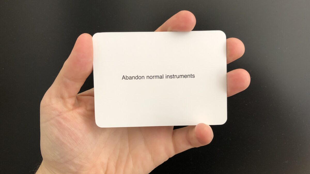 Introducing Abandon Normal Strategies