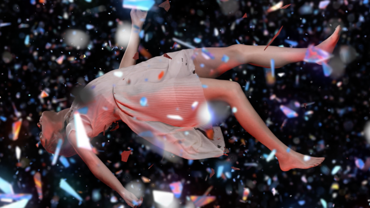 Live AV screening of Distrust Everything by Lorem, featuring Acre